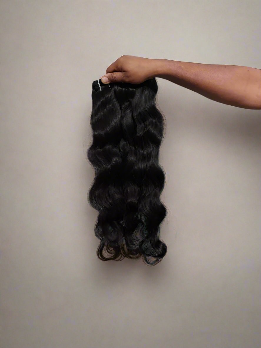 Raw Indian wavy- 4 BUNDLE DEAL